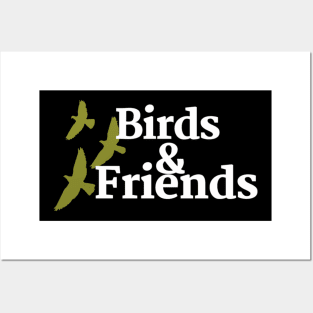 birds with friends cool Posters and Art